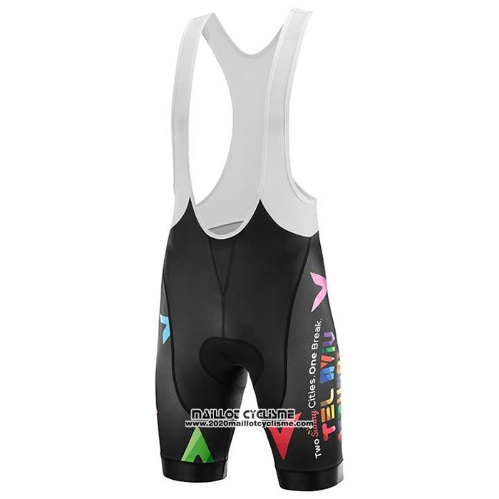 2020 Maillot Ciclismo Israel Cycling Academy Bleu Clair Blanc Manches Courtes et Cuissard